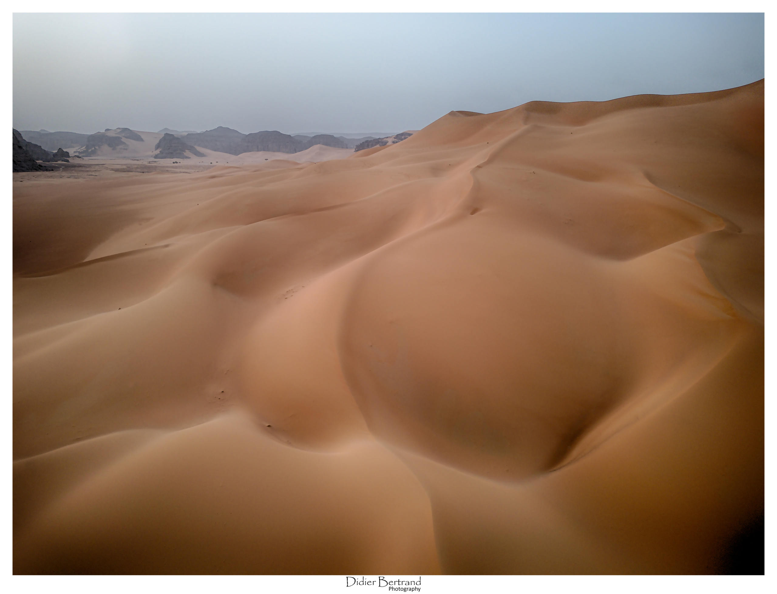 Sahara Algerien, Tassili 2024 - Série drone Dune de sable