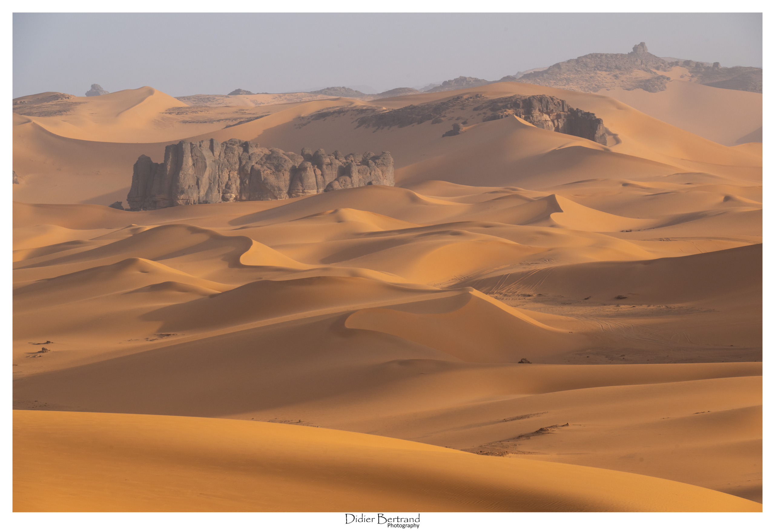 Sahara Algerien, Tassili 2024 - Série drone Dune de sable