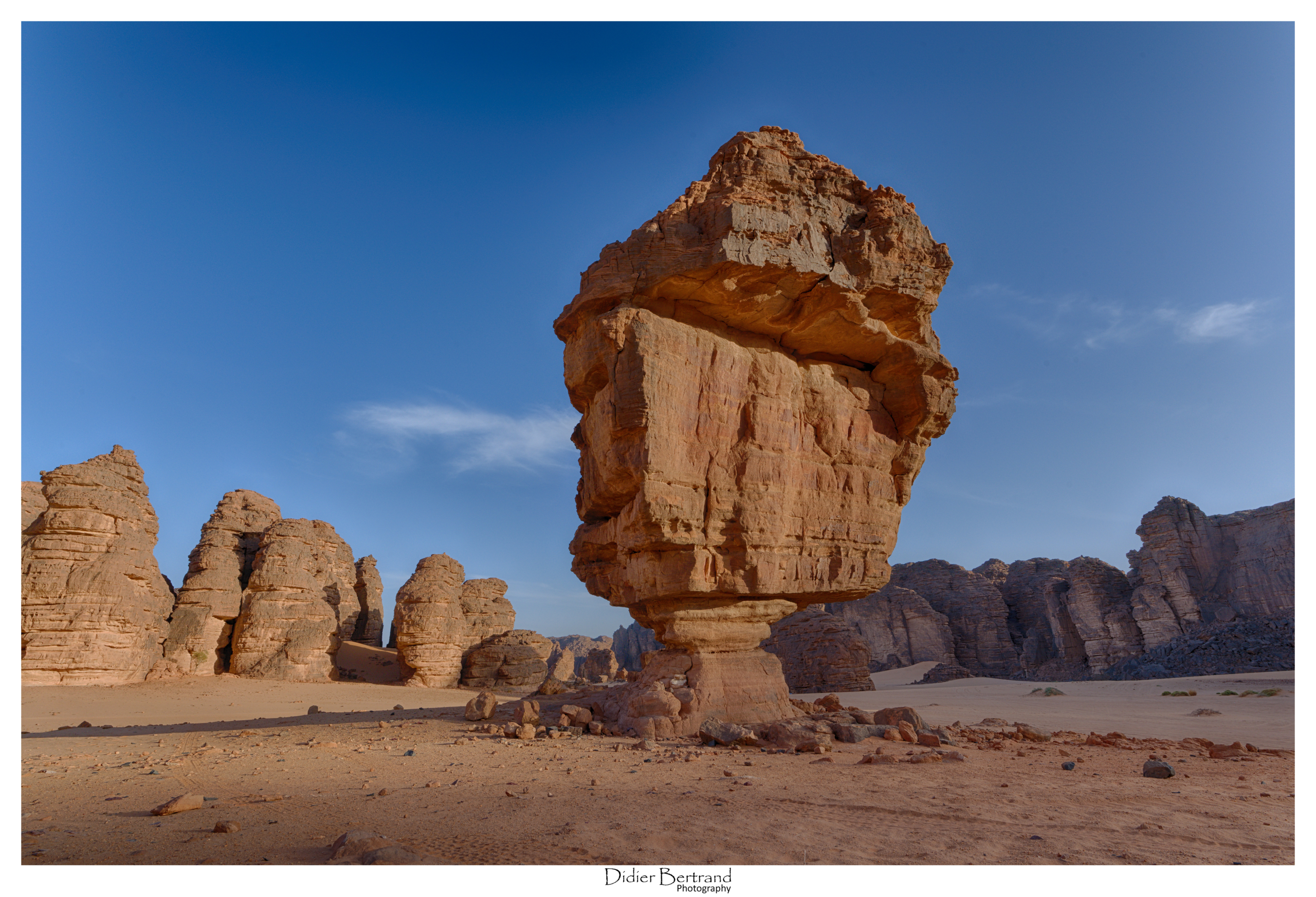 Sahara Algerien, Tassili 2024 - L'equilibriste 1