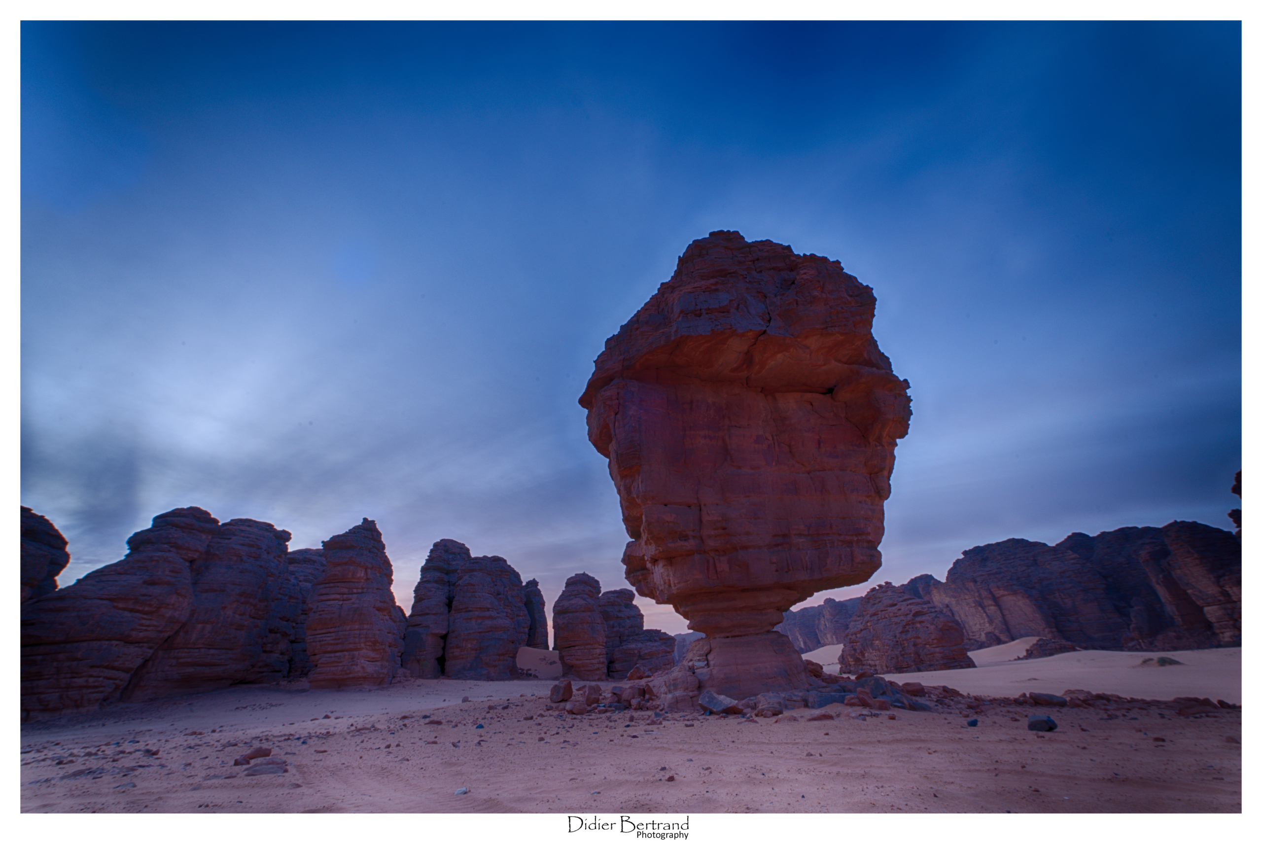 Sahara Algerien, Tassili 2024 - L'equilibriste 2